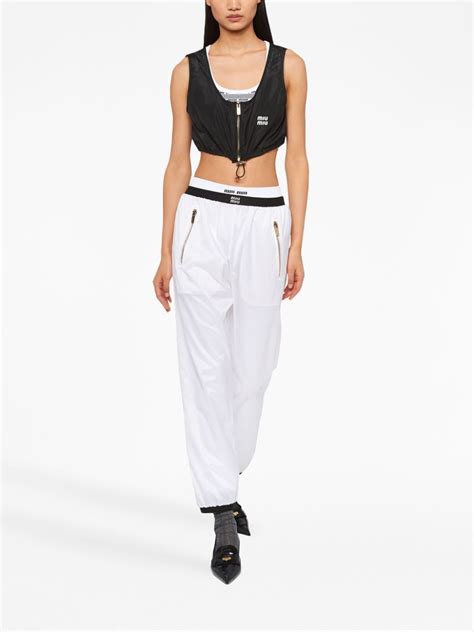 miu miu track pants|mi miu prada official site.